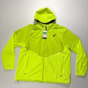 Nike Mens AeroSwift Storm-Fit Aerogami Jacket Yellow Sz XL NWT Running $275 MSRP